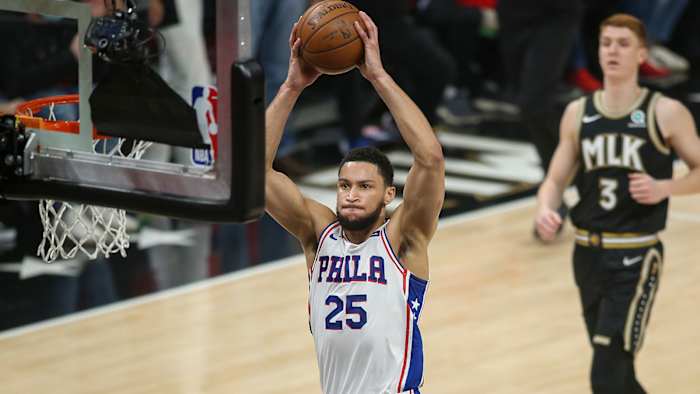 Philadelphia 76ers guard Ben Simmons